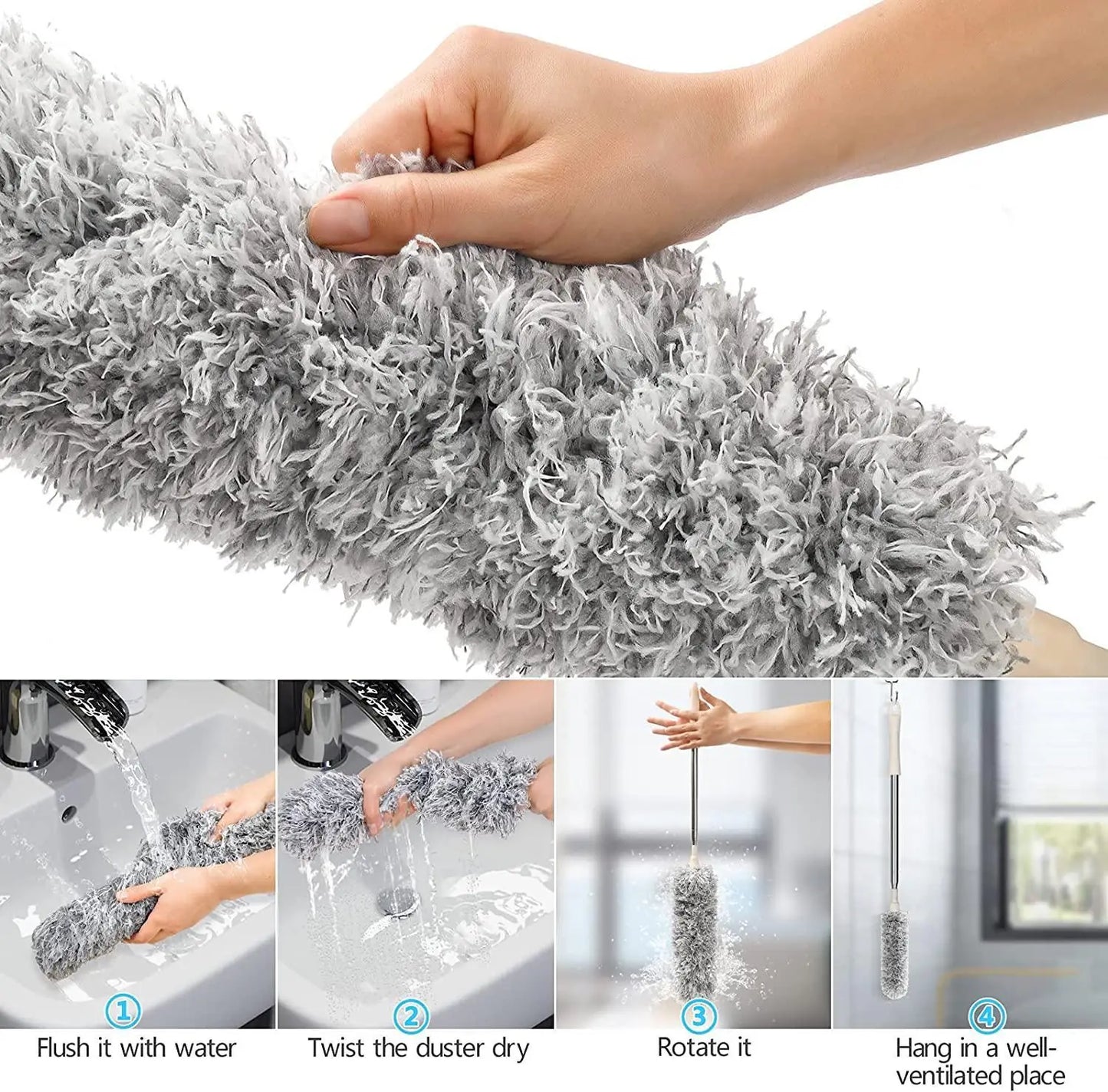 Microfiber Duster for Cleaning