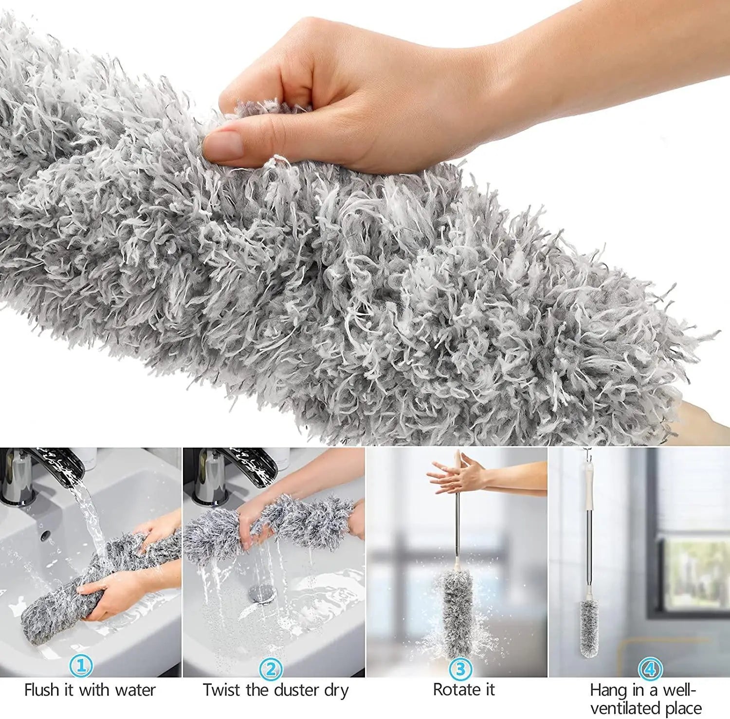 Microfiber Duster for Cleaning