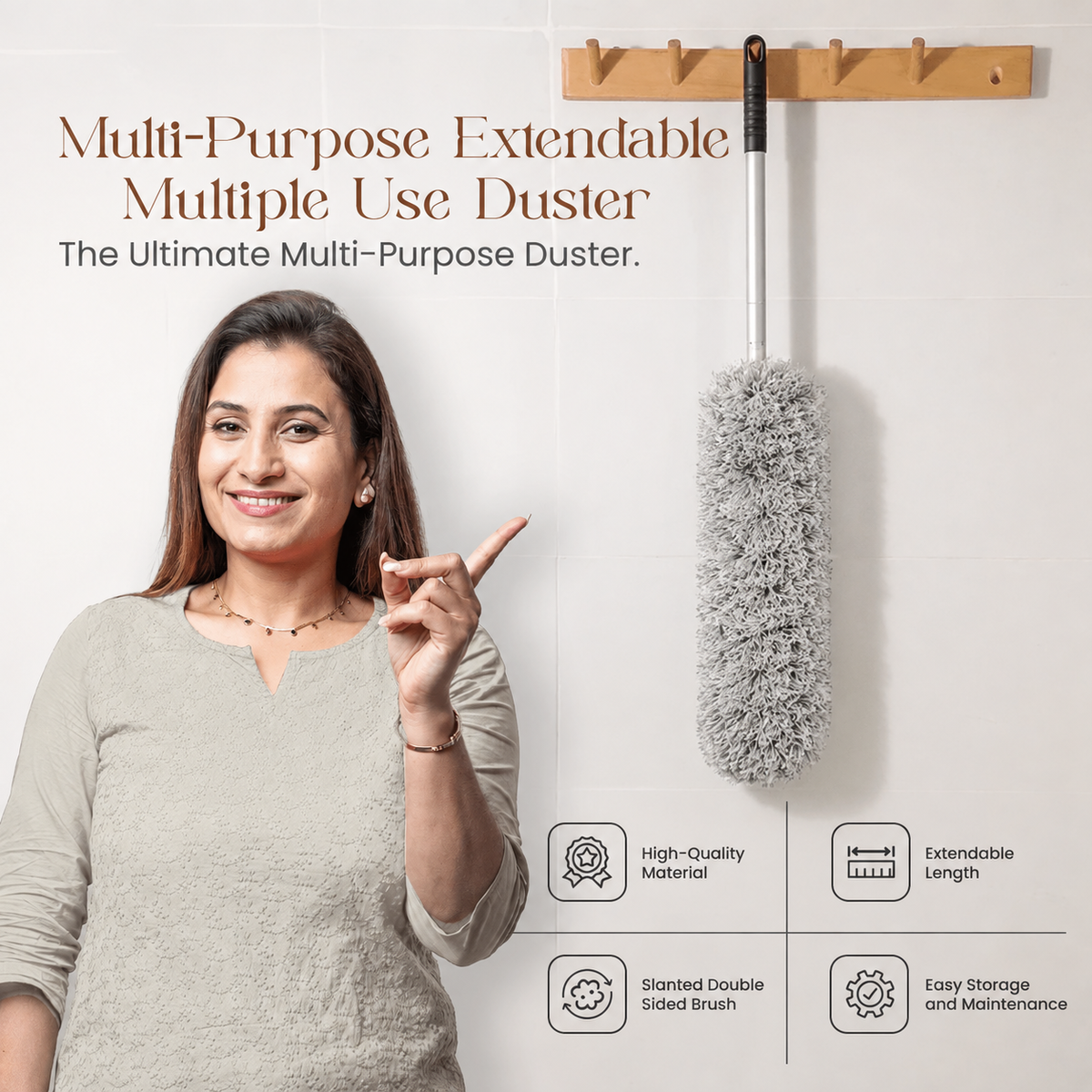 Microfiber Duster for Cleaning