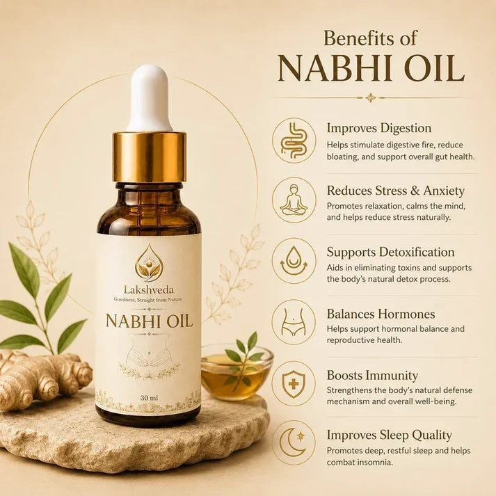Ayurvedic Nabhi Oil Buy 1 Get 1 FREE!
