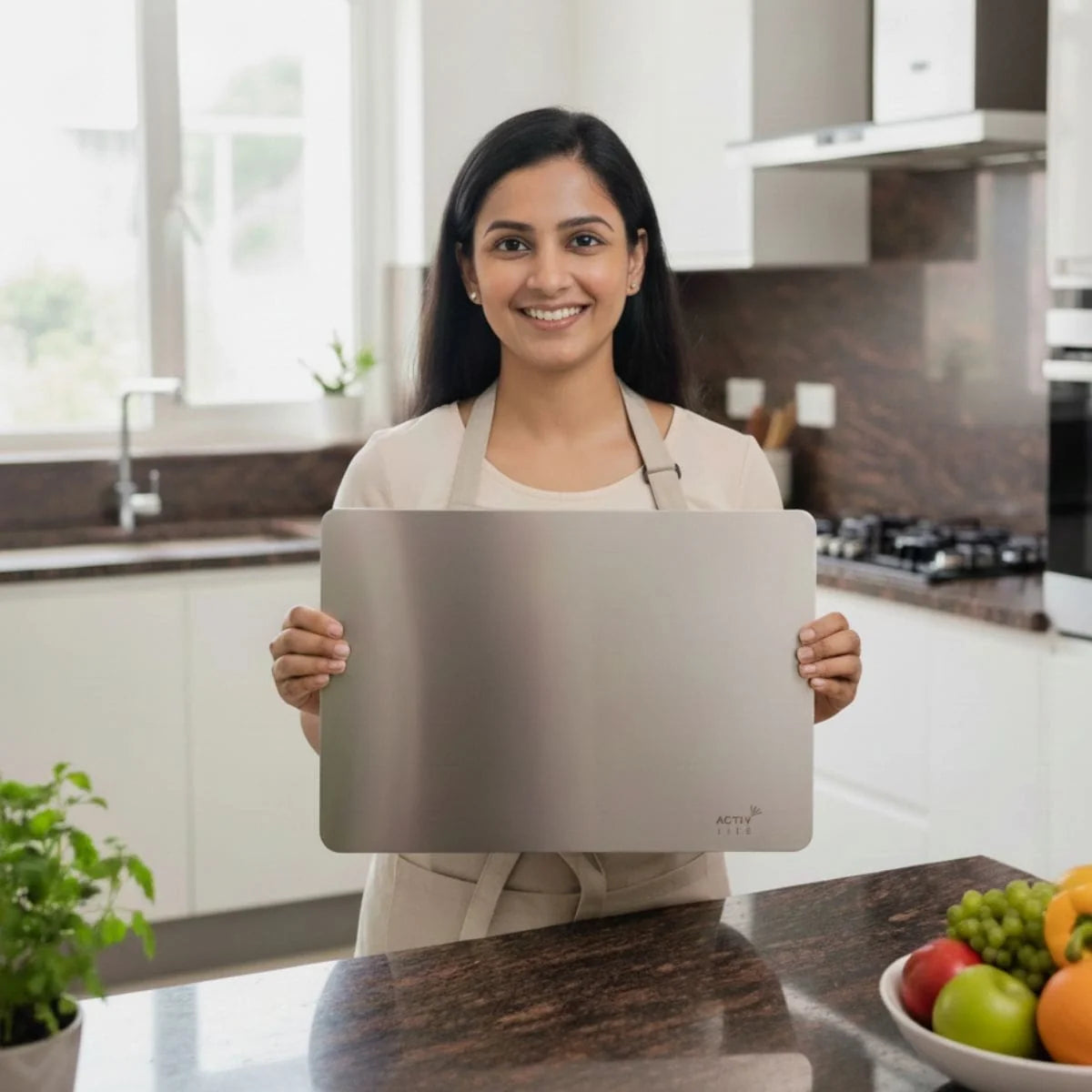 Premium Stainless Steel Chopping Board