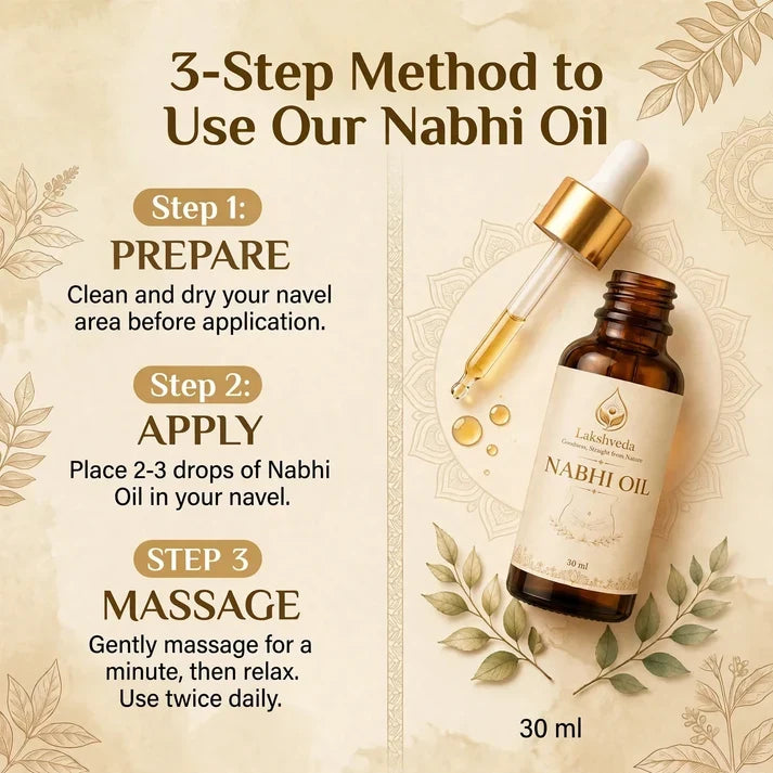 Ayurvedic Nabhi Oil Buy 1 Get 1 FREE!