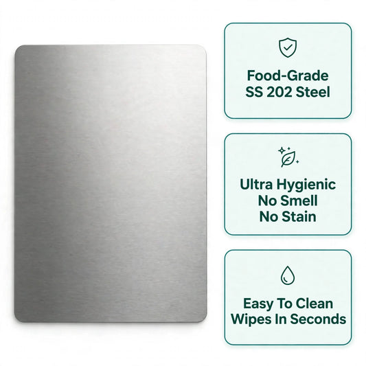 Premium Stainless Steel Chopping Board