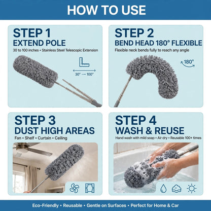 Microfiber Duster for Cleaning