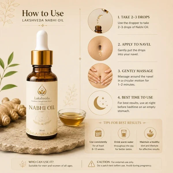 Ayurvedic Nabhi Oil Buy 1 Get 1 FREE!